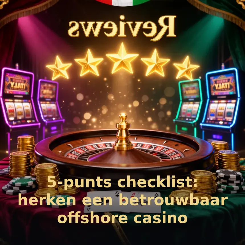 5-punts checklist: herken een betrouwbaar offshore casino